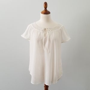 Lucky Brand peasant top